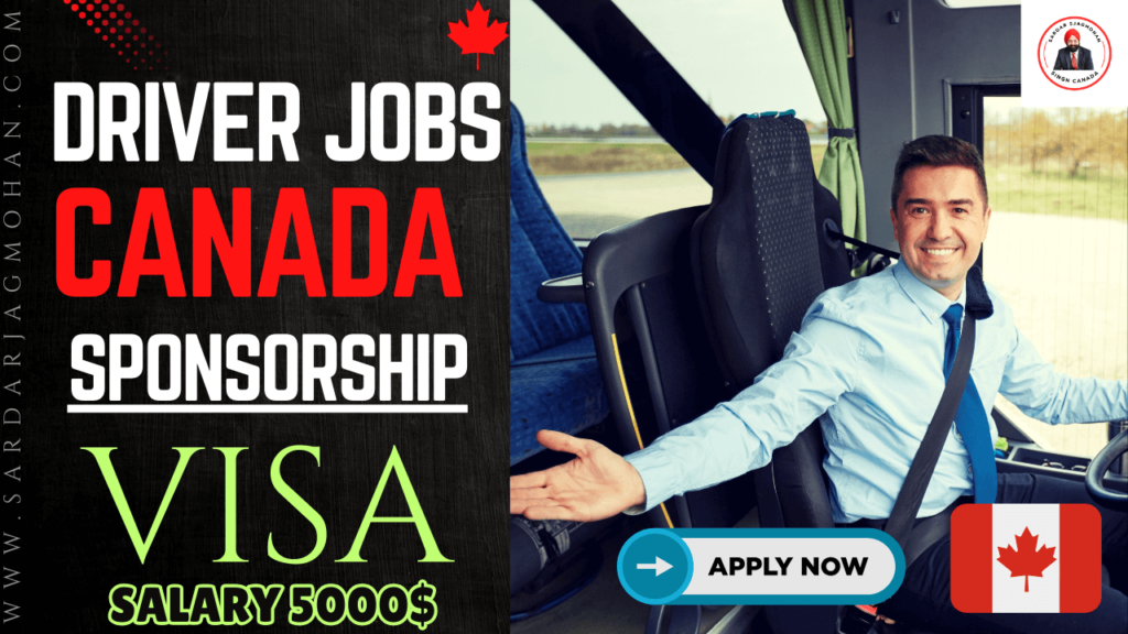 Driver Jobs in Canada 2025